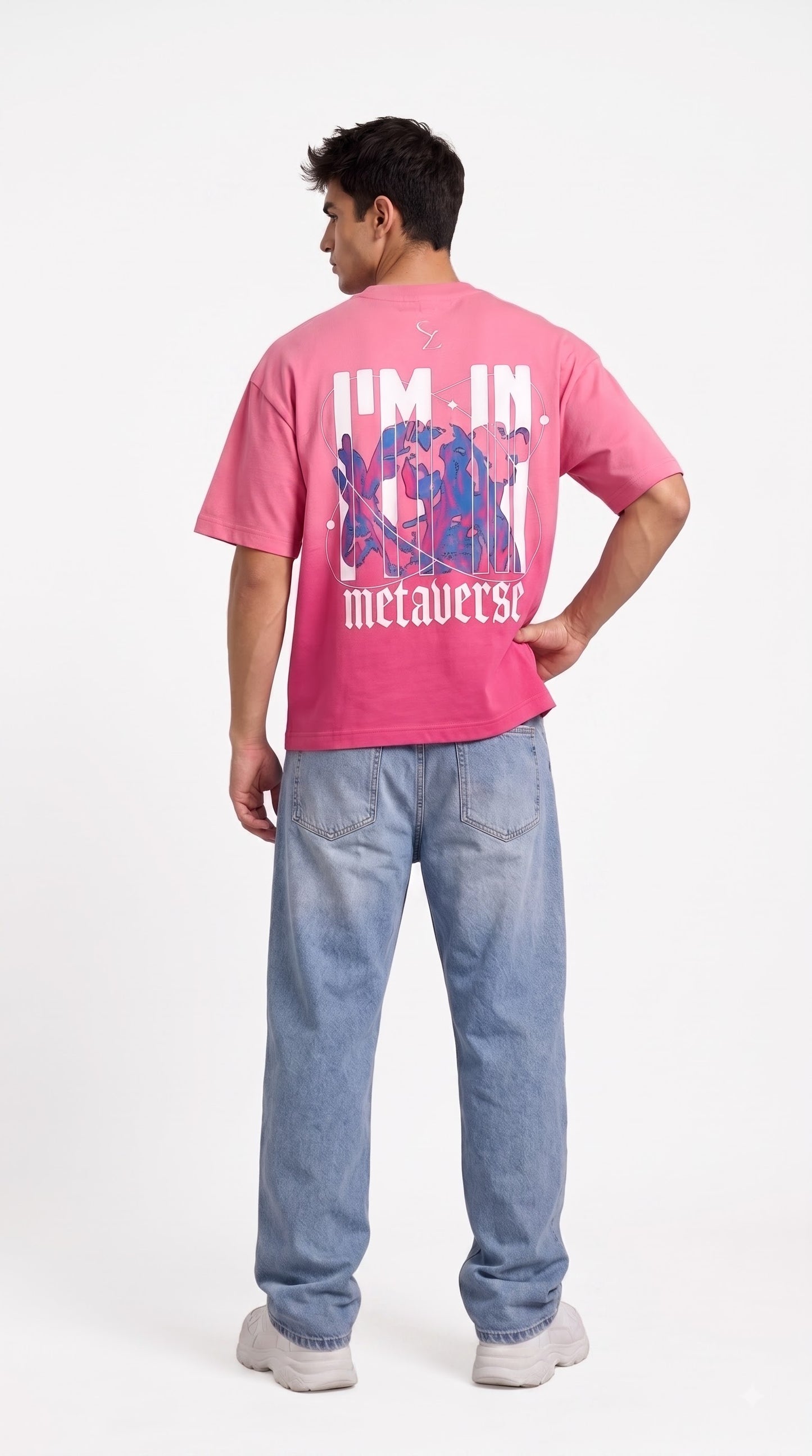 SHAADOZ ombre metaverse t-shirt