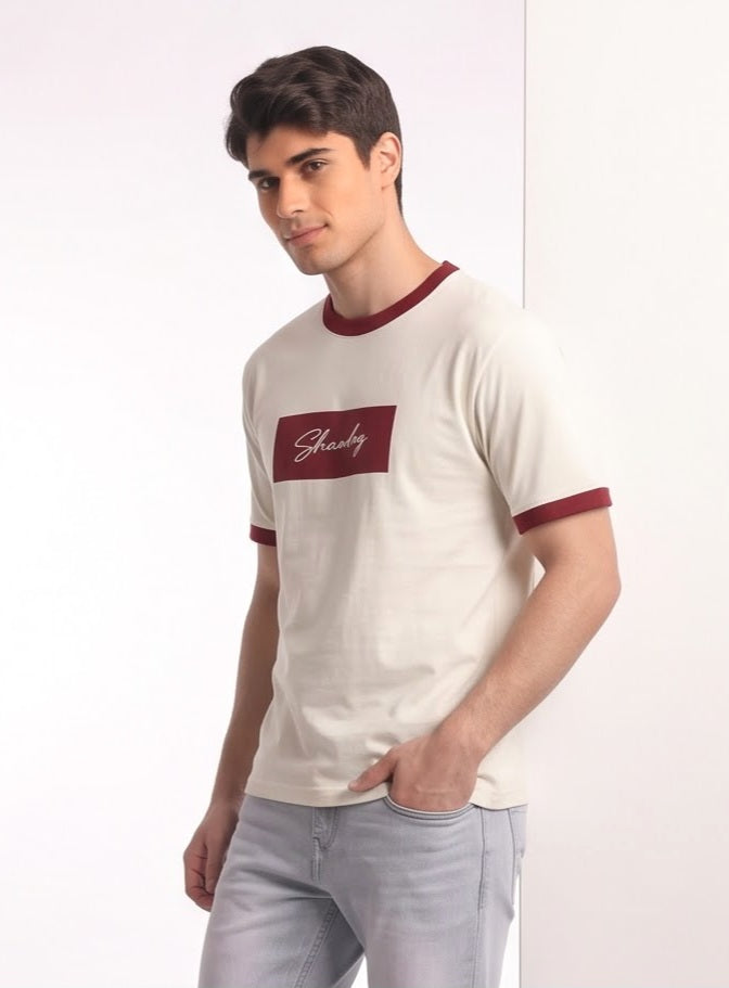 SHAADOZ ringer t-shirt