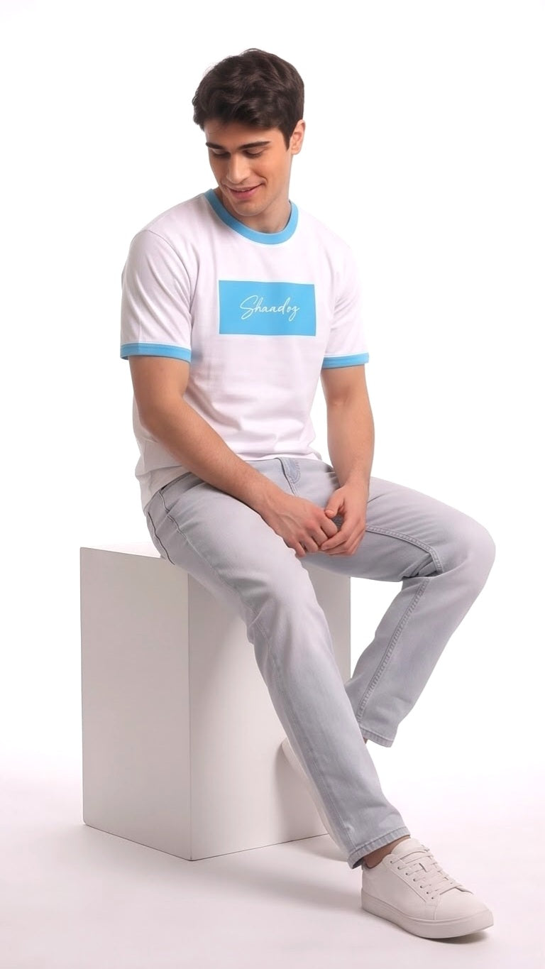 SHAADOZ Ringer t-shirt