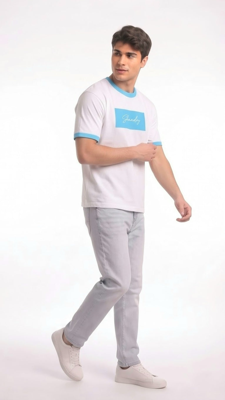 SHAADOZ Ringer t-shirt