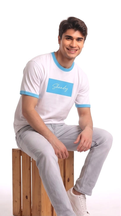 SHAADOZ Ringer t-shirt
