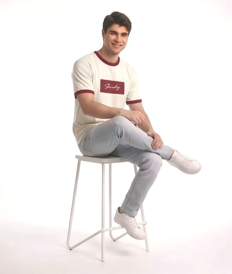 SHAADOZ ringer t-shirt