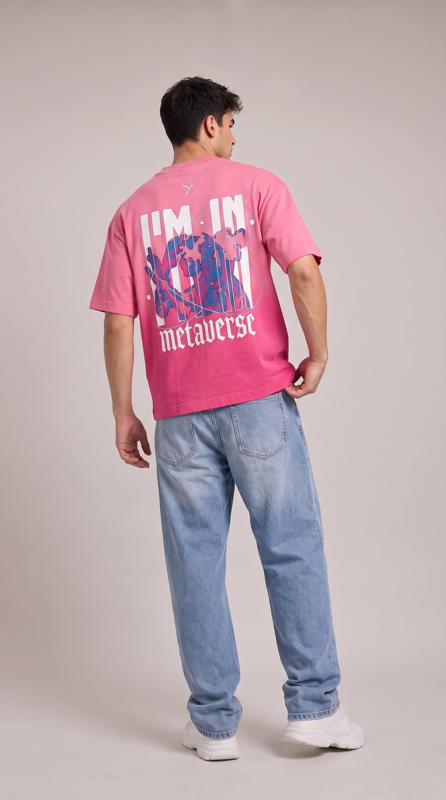 SHAADOZ ombre metaverse t-shirt
