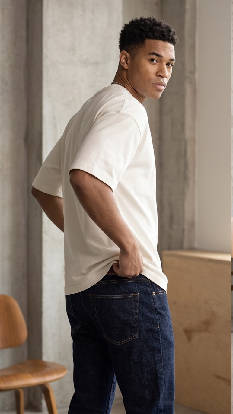 Oversized embroidery t-shirt