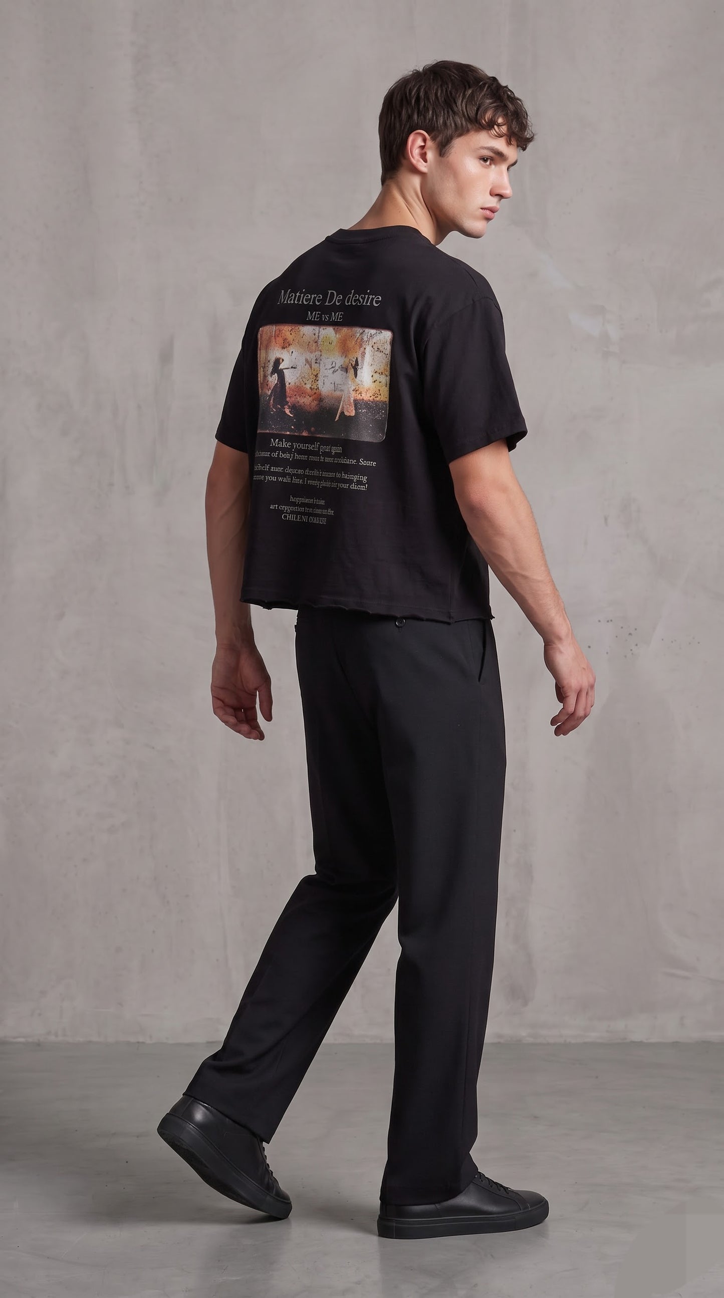 SHAADOZ Boxy fit Desire t-shirt