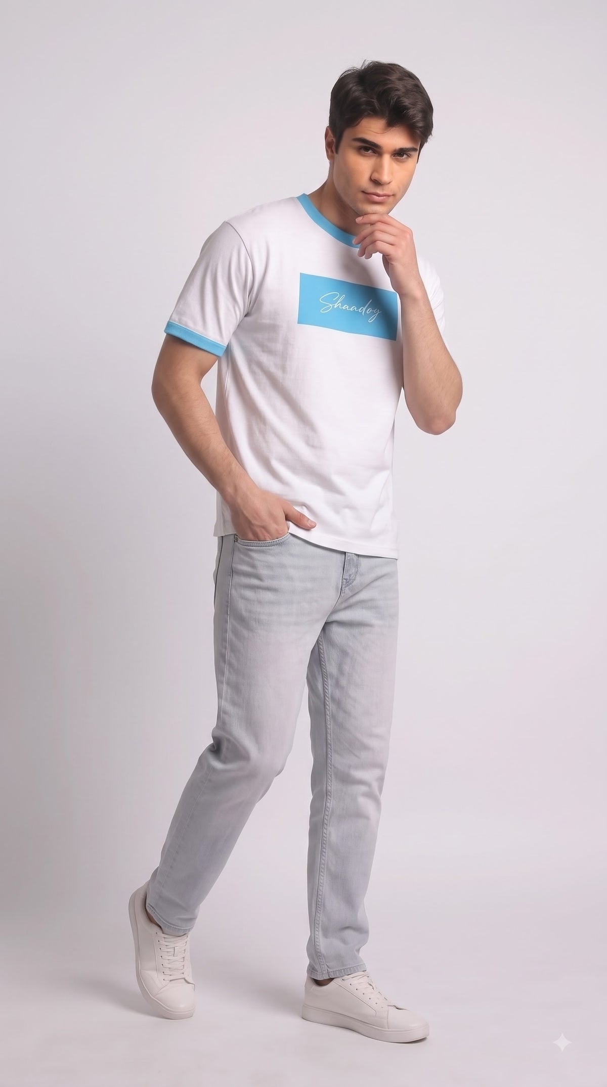 SHAADOZ Ringer t-shirt