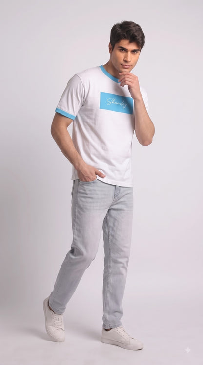 SHAADOZ Ringer t-shirt
