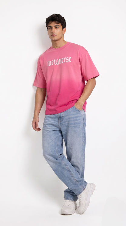 SHAADOZ ombre metaverse t-shirt