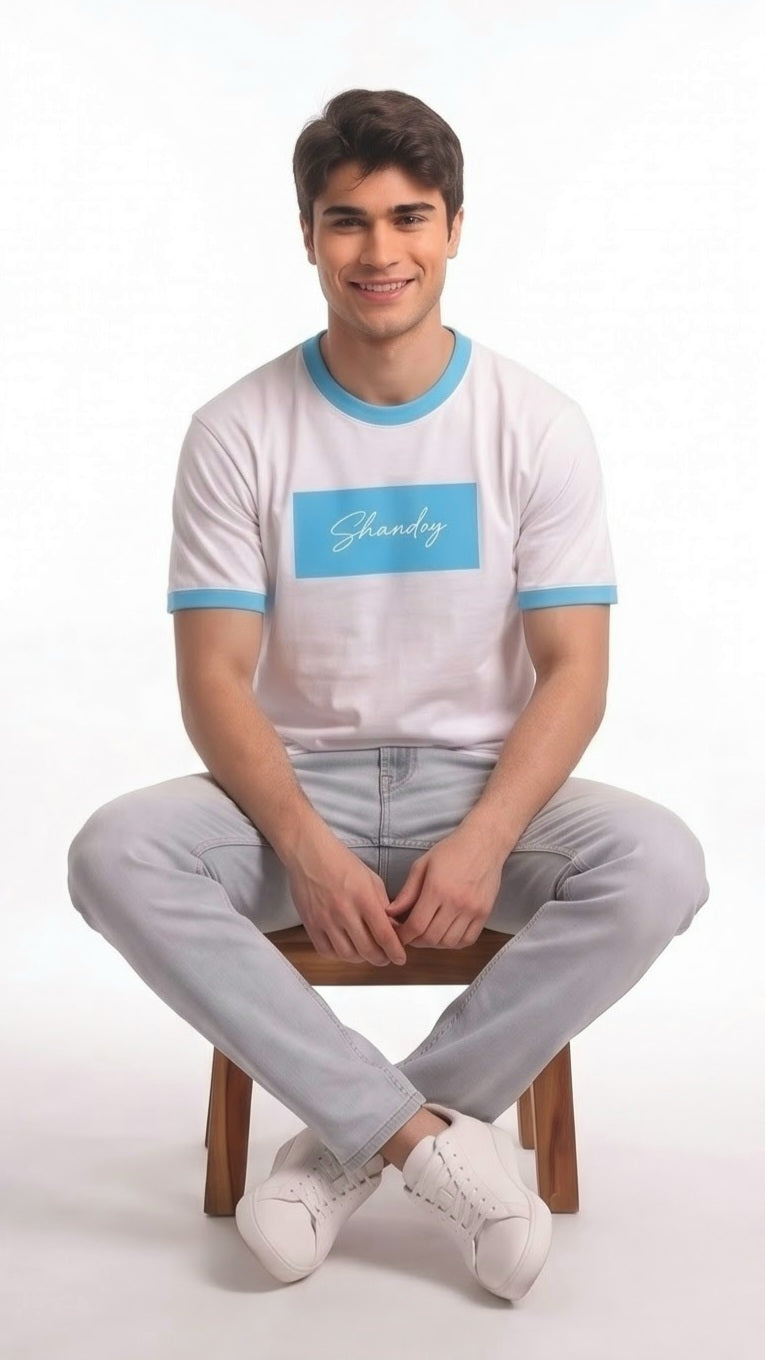 SHAADOZ Ringer t-shirt