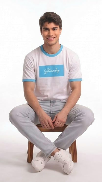 SHAADOZ Ringer t-shirt
