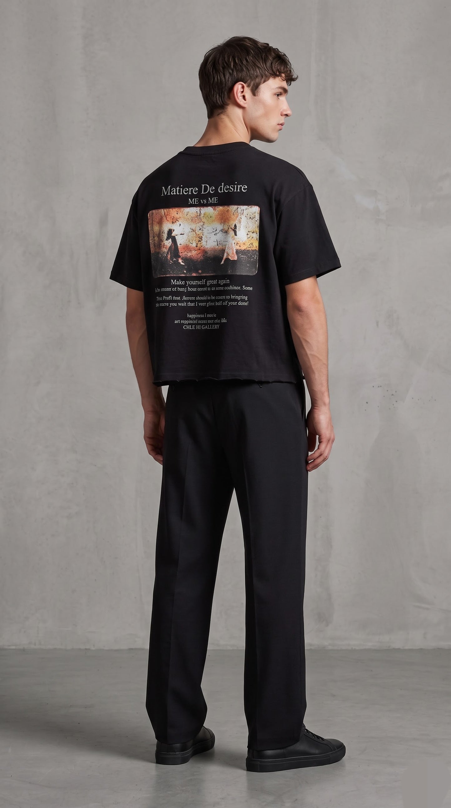 SHAADOZ Boxy fit Desire t-shirt