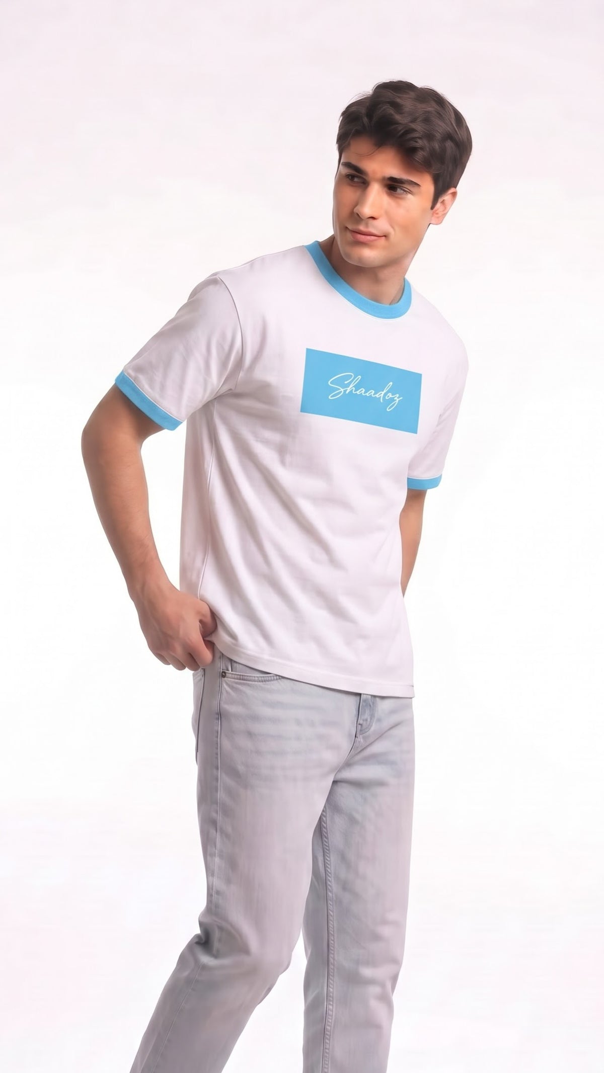 SHAADOZ Ringer t-shirt