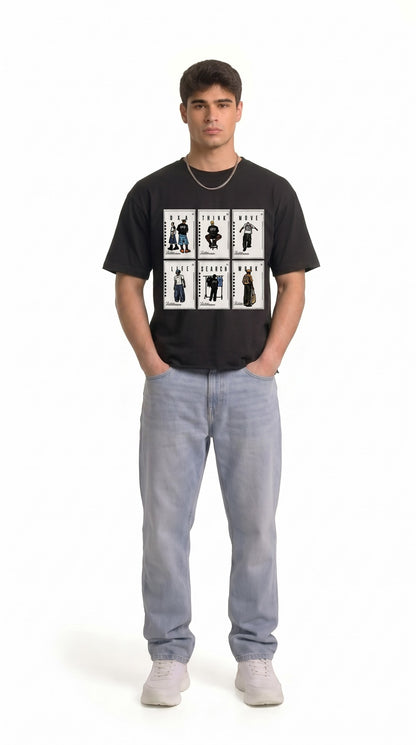 SHAADOZ Boxy fit t-shirt
