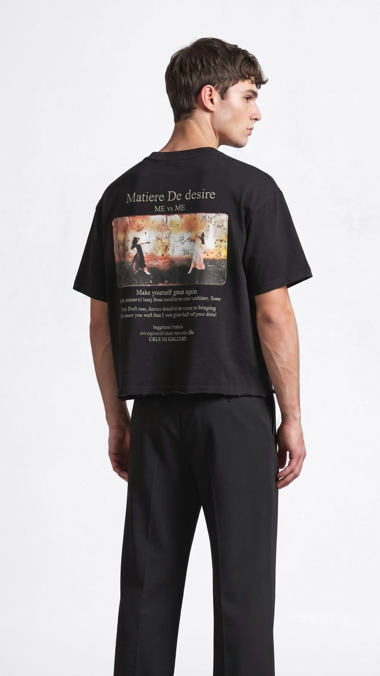 SHAADOZ Boxy fit Desire t-shirt