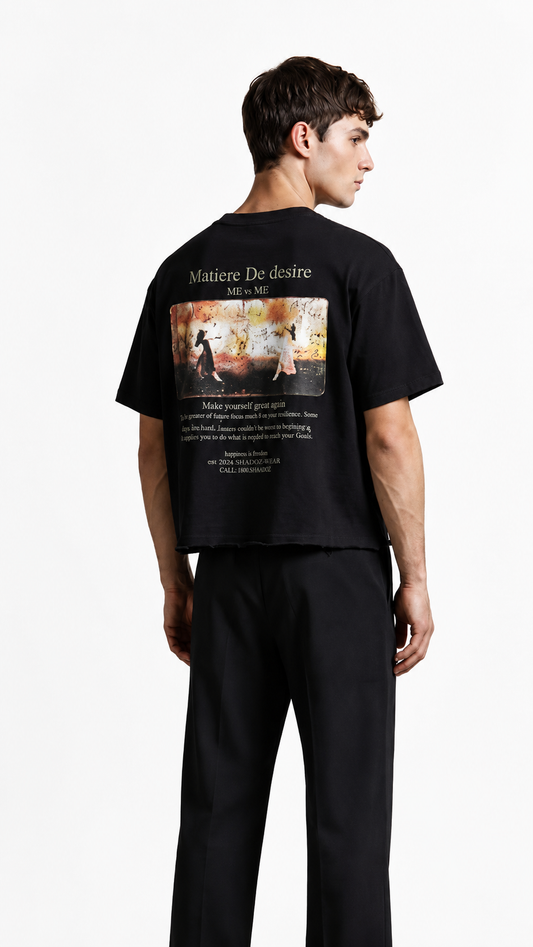 SHAADOZ Boxy fit Desire t-shirt