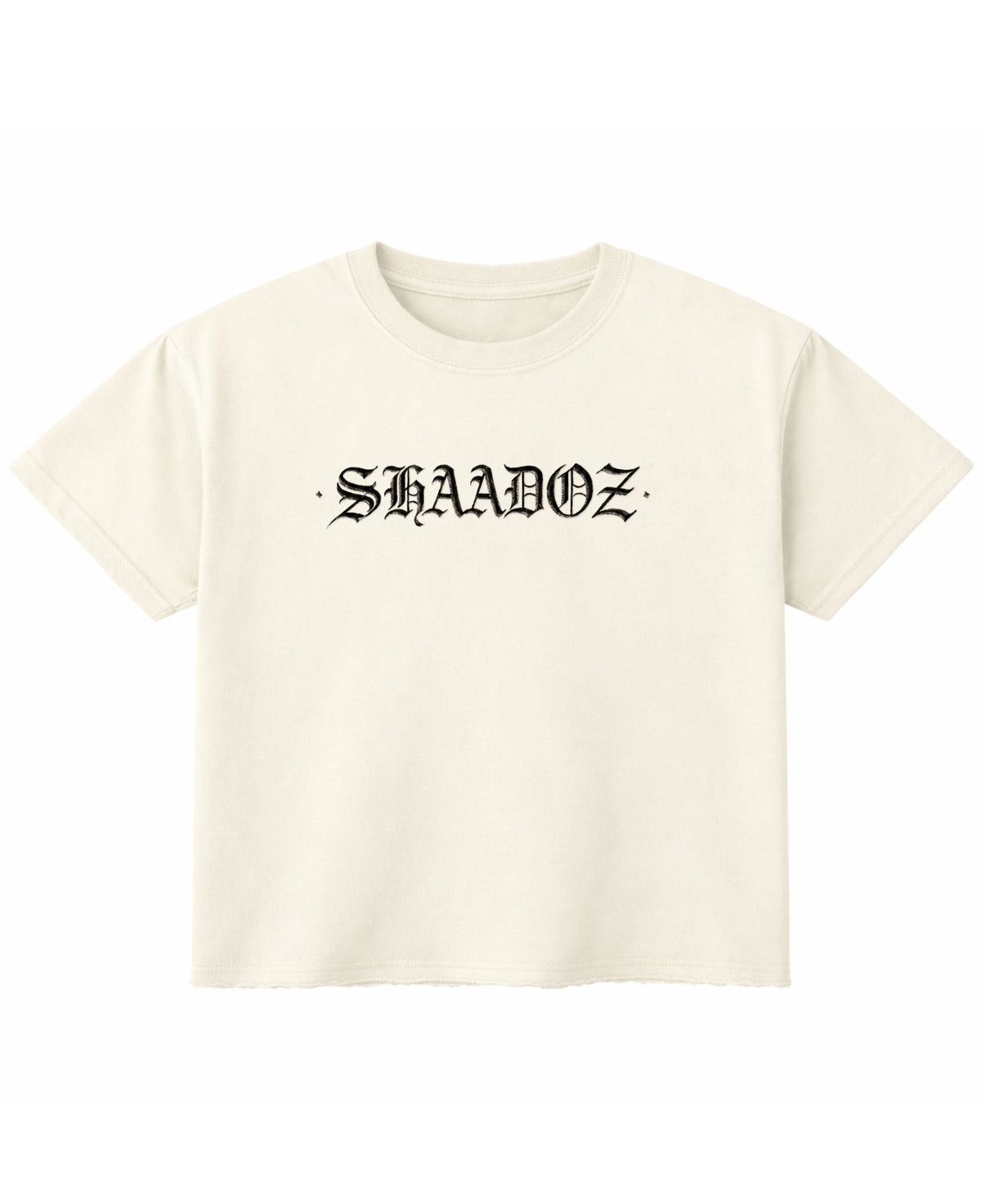Off White Boxy Fit T-shirt Front Design