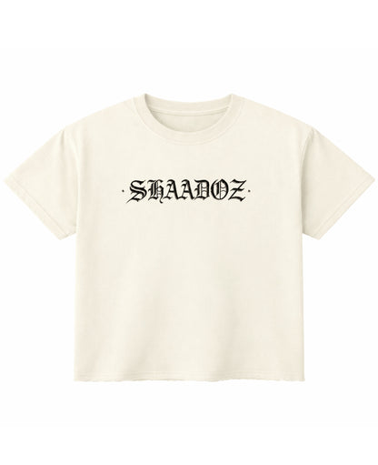 Off White Boxy Fit T-shirt Front Design