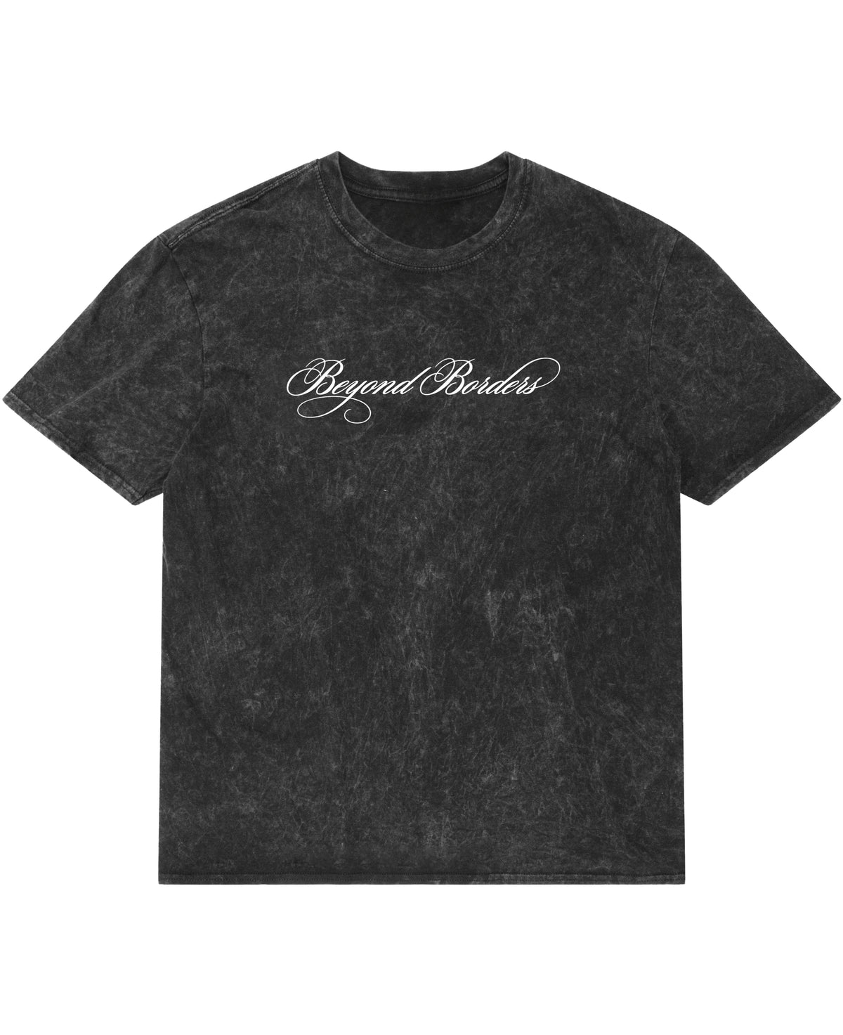 Acidwash Oversized T-shirt Front Design